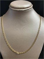 14kt Gold Mariner Link 20" Necklace