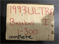 1993 FLEER ULTRA SERIES 1 BASEBALL CARD SET 1-300