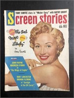 APRIL 1957 SCREEN STORIES MAGAZINE (JANE POWELL ON