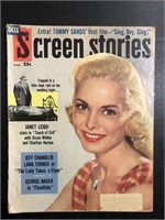 MARCH 1958 SCREEN STORIES MAGAZINE (JANET LEIGH ON