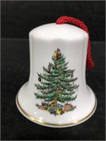 1989 SPODE CHRISTMAS TREE PORCELAIN BELL NO. 5 (IN
