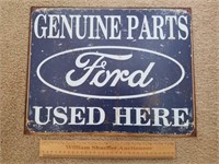 Ford Modern Tin Sign 12 & 1/4 x 16"