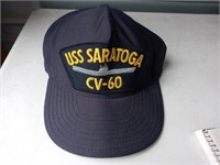 USS Saratoga CV-60 Snap Back Cap