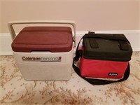 2 Small Coolers