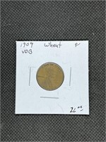 Rare 1909 VDB Lincoln Wheat Cent