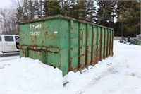 STEEL DUMPSTER - 20'X7'X7'