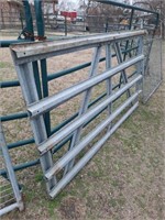 8' galvanized gate