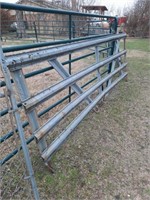 12' galvanized gate