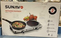 SUNAVO Infrared Double Burner HP202-T2