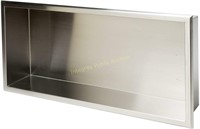 Shower Niche AISI 304 Stainless Steel 24”x12”x4"