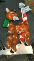 Rudolph The Red-Nosed Reindeer Decoration 30” H