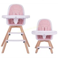 High Chair & Junior Chair 2 in 1 Pink $140 Retail