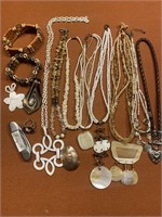 Seashells, Bracelets, Pendants & Knife Necklaces
