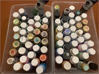 70+ Acrylic Paint - Unopened & Used Bottles