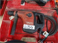 Hilti TE40-AVR Rotary Hammer Drill & Case