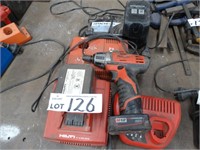 Hilti Chargers, Batteries & Driver