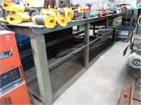 3m x 2m Steel Workbench