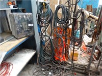 Electric Control Console & Qty Welding Leads
