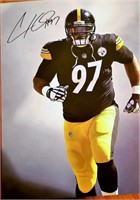 Autographed Cam Heyward Picture