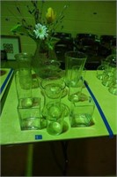 Vases 10" Glass
