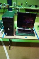 Dell Computer, Monitor, Speaker & Keyboard