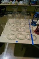 11 Glass Lantern Globes