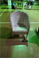 Child's Wicker Chair 21"