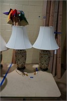 Pair of Matching Lamps 32"