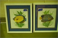2 Fish Prints 12x15