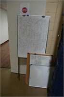 3 White Boards & 1 Bulletin Board