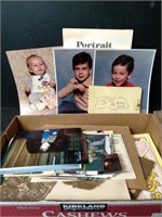 Flat of Old Family Photos and A Baby Book