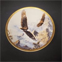 Eagle Conservation Plate "Soaring The Peaks" 1993