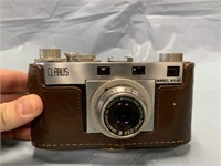 EARLY CLARUS MODEL MS-35 FILM CAMERA WITH CASE