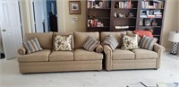 Ethan Allen sofa and love seat