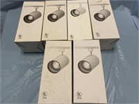 (6) GROUP OF NEW IN BOX TRACK LIGHTING FIXTURES