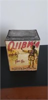 Ojibwa tobacco tin