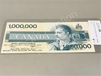 Canada-  1 million dollar non-neg. bank note