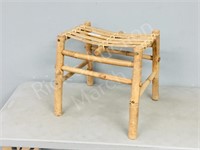 1 Bamboo  footstool
