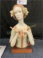 CYBIS FINE PORCELAIN BUST "BEATRICE"