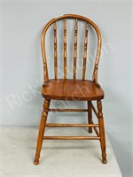1 wood side chair