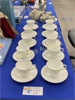 20 PIECES WEDGWOOD "SILVER ERMINE" PATTERN