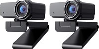 Two Ausdom 1080P web cameras HD new sealed
