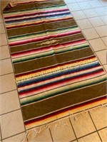 Authentic serape blanket