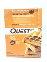 Quest Nutrition Protein Bar Maple Waffle. Low