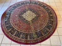 Round area rug