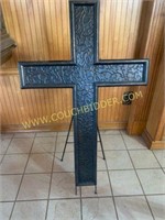 Large free standing metal cross
