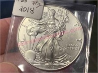 2018 American Eagle silver dollar (1oz .999) #2