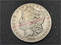 1884 Morgan silver dollar (90% ) #7