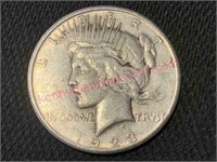 1923-S Peace silver dollar (90% ) #12