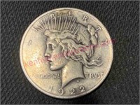 1922 Peace silver dollar (90% ) #11
